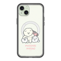 スリムプロテクションプレミアムケース with MagSafe［ もっさりもさお - みんないっしょ - クリア ］