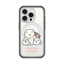 スリムプロテクションプレミアムケース with MagSafe［ もっさりもさお - みんないっしょ - クリア ］