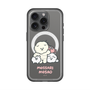 スリムプロテクションプレミアムケース with MagSafe［ もっさりもさお - みんないっしょ - クリア ］