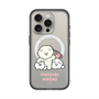 スリムプロテクションプレミアムケース with MagSafe［ もっさりもさお - みんないっしょ - クリア ］