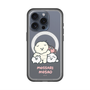 スリムプロテクションプレミアムケース with MagSafe［ もっさりもさお - みんないっしょ - クリア ］