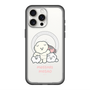 スリムプロテクションプレミアムケース with MagSafe［ もっさりもさお - みんないっしょ - クリア ］