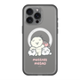 スリムプロテクションプレミアムケース with MagSafe［ もっさりもさお - みんないっしょ - クリア ］