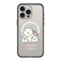 スリムプロテクションプレミアムケース with MagSafe［ もっさりもさお - みんないっしょ - クリア ］