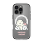 スリムプロテクションプレミアムケース with MagSafe［ もっさりもさお - みんないっしょ - クリア ］