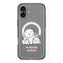 スリムプロテクションプレミアムケース with MagSafe［ もっさりもさお - みんないっしょ - クリア ］