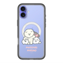 スリムプロテクションプレミアムケース with MagSafe［ もっさりもさお - みんないっしょ - クリア ］