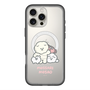 スリムプロテクションプレミアムケース with MagSafe［ もっさりもさお - みんないっしょ - クリア ］