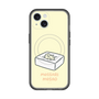 スリムプロテクションプレミアムケース with MagSafe［ もっさりもさお - おとうふマットレス ］