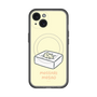 スリムプロテクションプレミアムケース with MagSafe［ もっさりもさお - おとうふマットレス ］