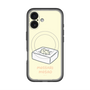 スリムプロテクションプレミアムケース with MagSafe［ もっさりもさお - おとうふマットレス ］