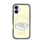 スリムプロテクションプレミアムケース with MagSafe［ もっさりもさお - おとうふマットレス ］