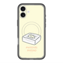 スリムプロテクションプレミアムケース with MagSafe［ もっさりもさお - おとうふマットレス ］