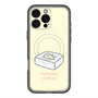 スリムプロテクションプレミアムケース with MagSafe［ もっさりもさお - おとうふマットレス ］