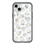 スリムプロテクションプレミアムケース with MagSafe［ もっさりもさお - もさおがいっぱい - クリア ］