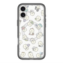スリムプロテクションプレミアムケース with MagSafe［ もっさりもさお - もさおがいっぱい - クリア ］