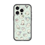 スリムプロテクションプレミアムケース with MagSafe［ もっさりもさお - もさおがいっぱい - グリーン ］