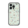 スリムプロテクションプレミアムケース with MagSafe［ もっさりもさお - もさおがいっぱい - グリーン ］