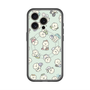 スリムプロテクションプレミアムケース with MagSafe［ もっさりもさお - もさおがいっぱい - グリーン ］