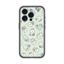スリムプロテクションプレミアムケース with MagSafe［ もっさりもさお - もさおがいっぱい - グリーン ］
