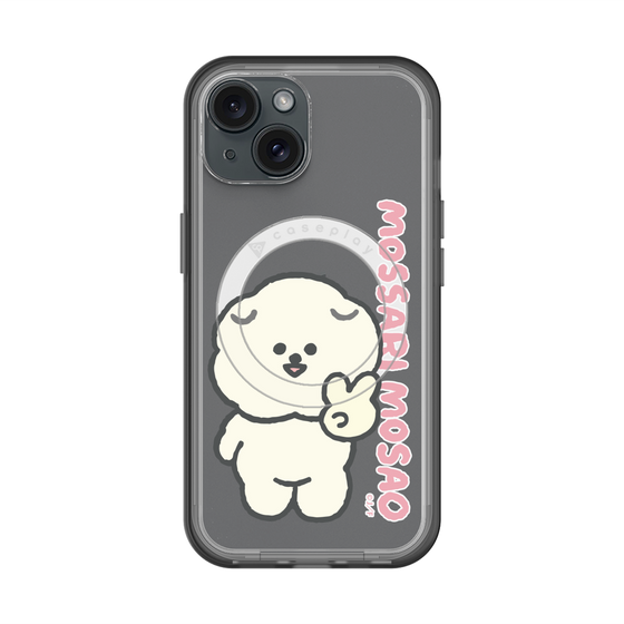 スリムプロテクションプレミアムケース with MagSafe［ もっさりもさお - ピスもさ ］