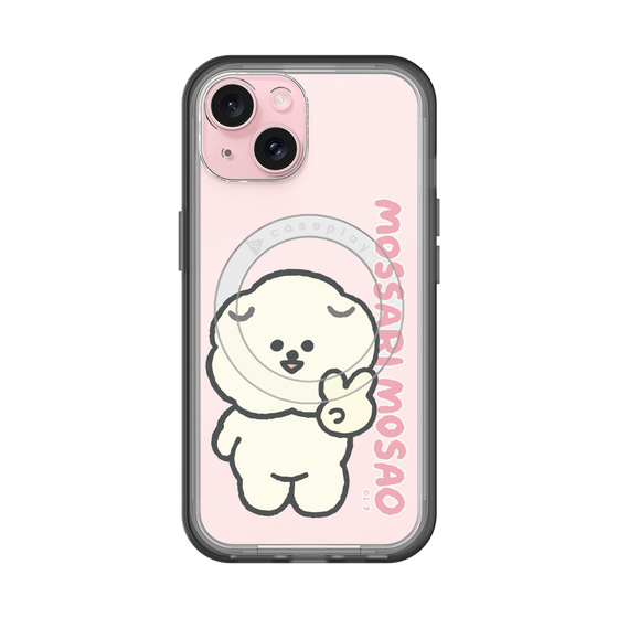 スリムプロテクションプレミアムケース with MagSafe［ もっさりもさお - ピスもさ ］