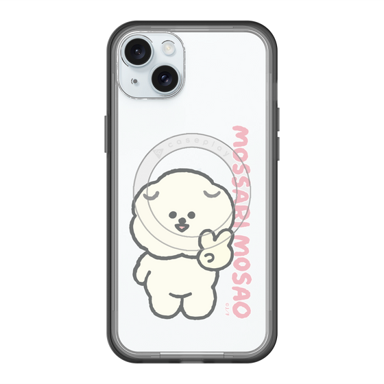スリムプロテクションプレミアムケース with MagSafe［ もっさりもさお - ピスもさ ］