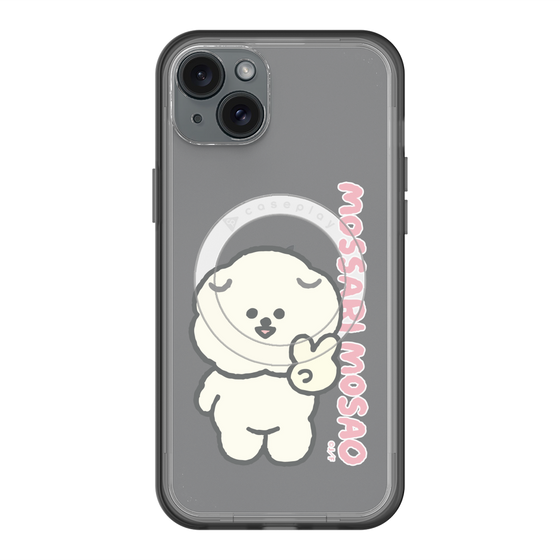 スリムプロテクションプレミアムケース with MagSafe［ もっさりもさお - ピスもさ ］