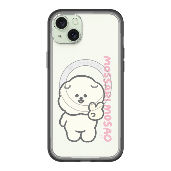 スリムプロテクションプレミアムケース with MagSafe［ もっさりもさお - ピスもさ ］