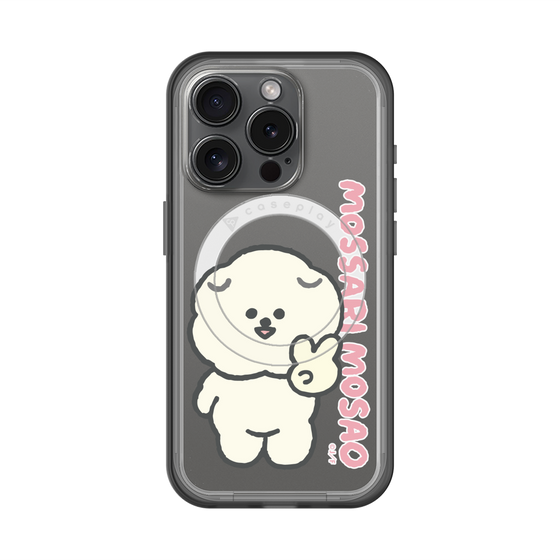 スリムプロテクションプレミアムケース with MagSafe［ もっさりもさお - ピスもさ ］