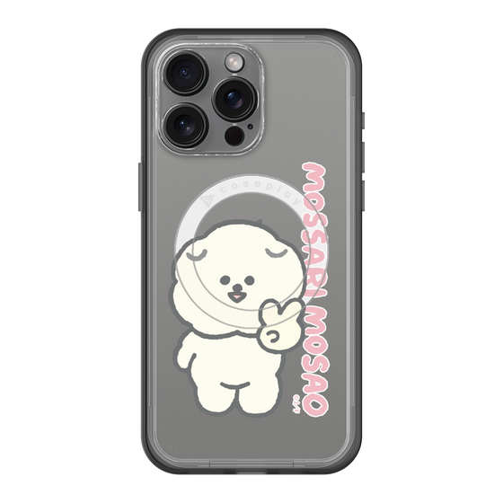 スリムプロテクションプレミアムケース with MagSafe［ もっさりもさお - ピスもさ ］
