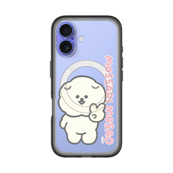 スリムプロテクションプレミアムケース with MagSafe［ もっさりもさお - ピスもさ ］