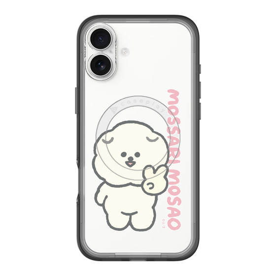 スリムプロテクションプレミアムケース with MagSafe［ もっさりもさお - ピスもさ ］