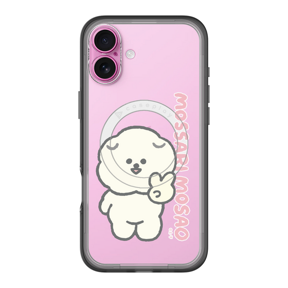 スリムプロテクションプレミアムケース with MagSafe［ もっさりもさお - ピスもさ ］