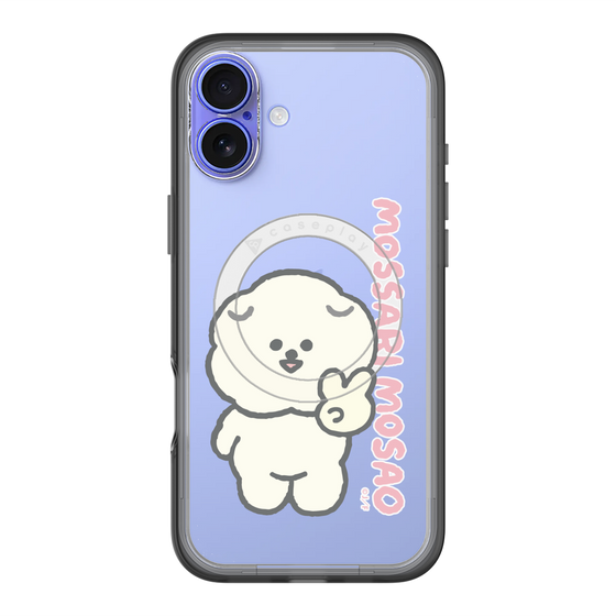 スリムプロテクションプレミアムケース with MagSafe［ もっさりもさお - ピスもさ ］