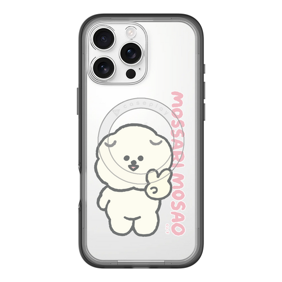 スリムプロテクションプレミアムケース with MagSafe［ もっさりもさお - ピスもさ ］