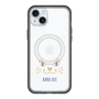 スリムプロテクションプレミアムケース with MagSafe［ ANNA SUI - フェイス - クリア ］