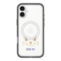 スリムプロテクションプレミアムケース with MagSafe［ ANNA SUI - フェイス - クリア ］