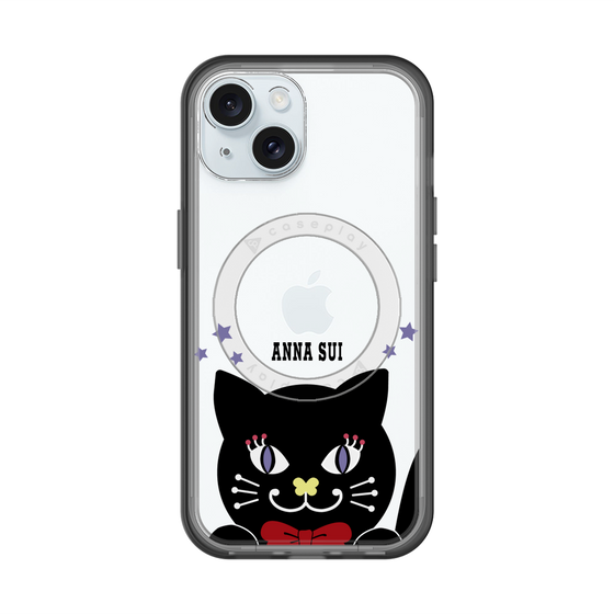 スリムプロテクションプレミアムケース with MagSafe［ ANNA SUI - TITIとスター - クリア ］