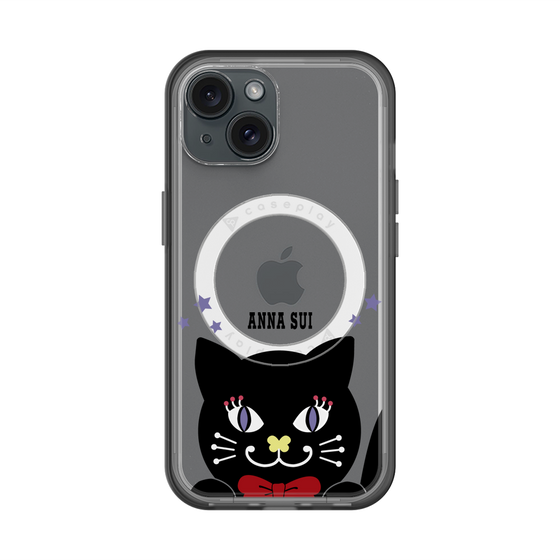 スリムプロテクションプレミアムケース with MagSafe［ ANNA SUI - TITIとスター - クリア ］