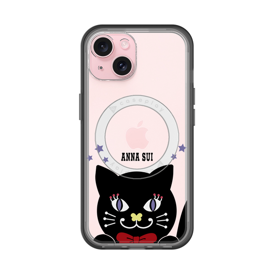 スリムプロテクションプレミアムケース with MagSafe［ ANNA SUI - TITIとスター - クリア ］