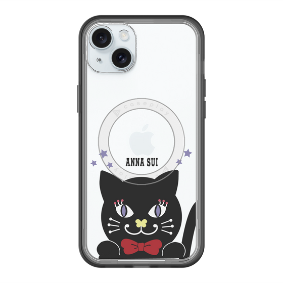 スリムプロテクションプレミアムケース with MagSafe［ ANNA SUI - TITIとスター - クリア ］