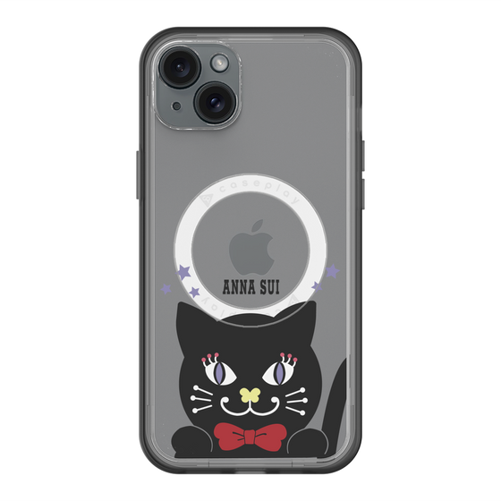 スリムプロテクションプレミアムケース with MagSafe［ ANNA SUI - TITIとスター - クリア ］