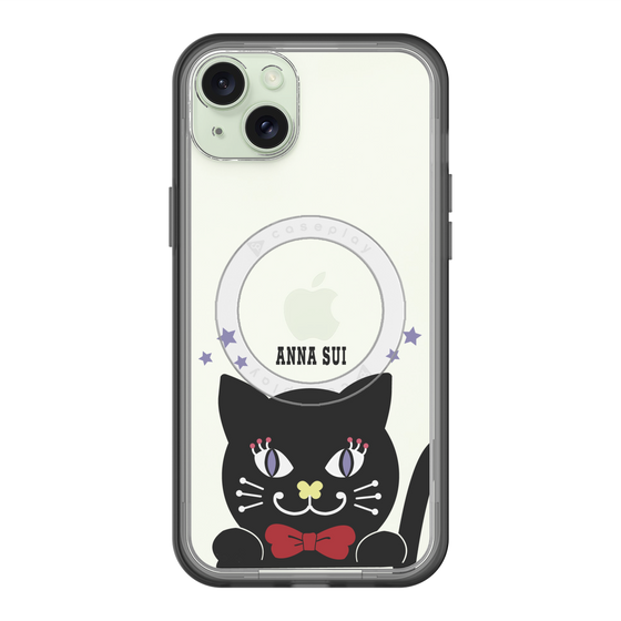 スリムプロテクションプレミアムケース with MagSafe［ ANNA SUI - TITIとスター - クリア ］