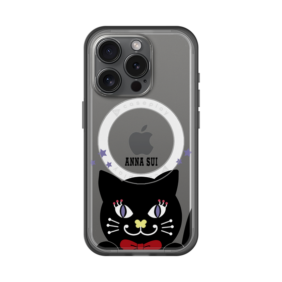 スリムプロテクションプレミアムケース with MagSafe［ ANNA SUI - TITIとスター - クリア ］