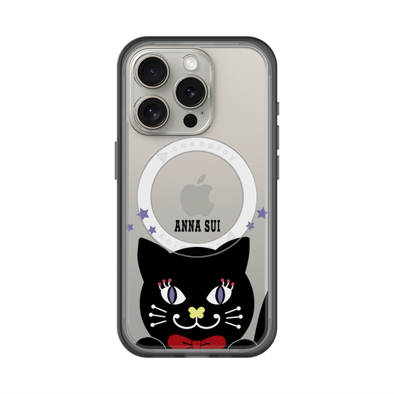 スリムプロテクションプレミアムケース with MagSafe［ ANNA SUI - TITIとスター - クリア ］