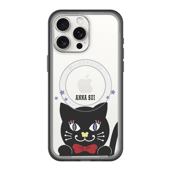スリムプロテクションプレミアムケース with MagSafe［ ANNA SUI - TITIとスター - クリア ］