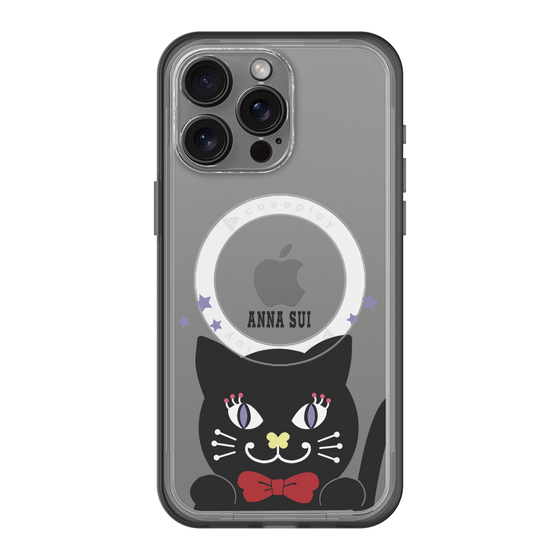 スリムプロテクションプレミアムケース with MagSafe［ ANNA SUI - TITIとスター - クリア ］