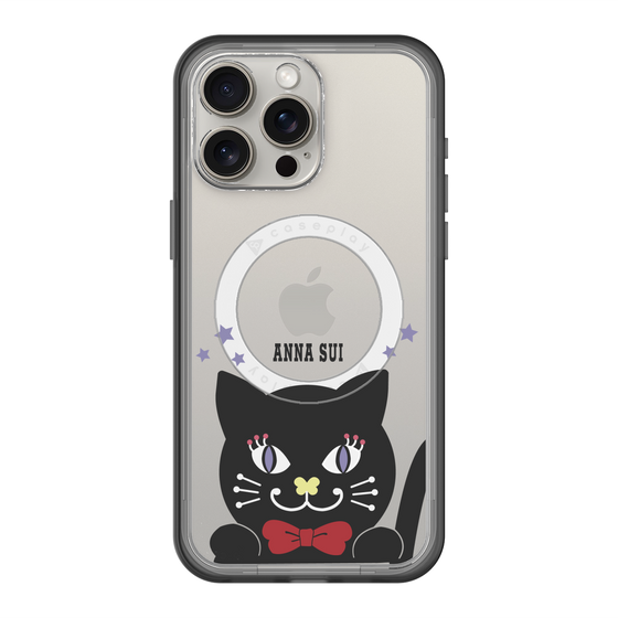 スリムプロテクションプレミアムケース with MagSafe［ ANNA SUI - TITIとスター - クリア ］
