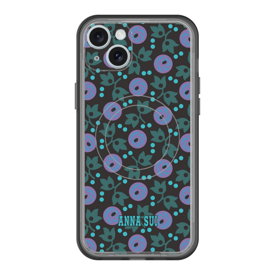 スリムプロテクションプレミアムケース with MagSafe［ ANNA SUI - オーキッド ］